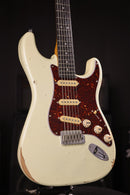 Patina Guitars Elgitarr Patina Guitars PS-6 Olympic White Relic tgt11