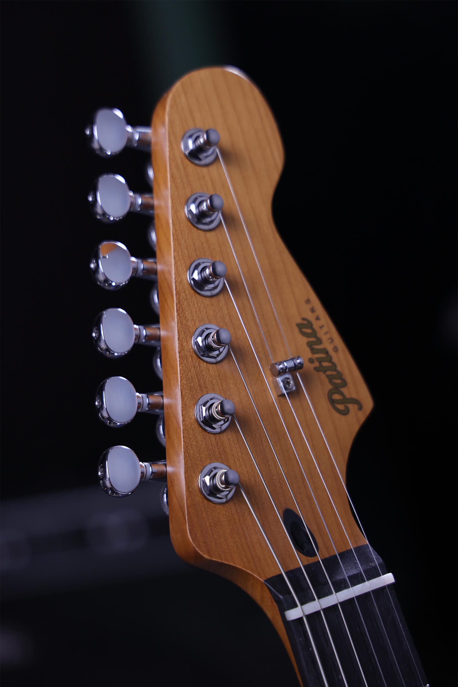 Patina Guitars Elgitarr Patina Guitars PS-6 Olympic White Relic tgt11