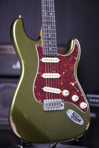 Patina Guitars Elgitarr Patina Guitars PS-6 Sherwood Green Relic tgt11