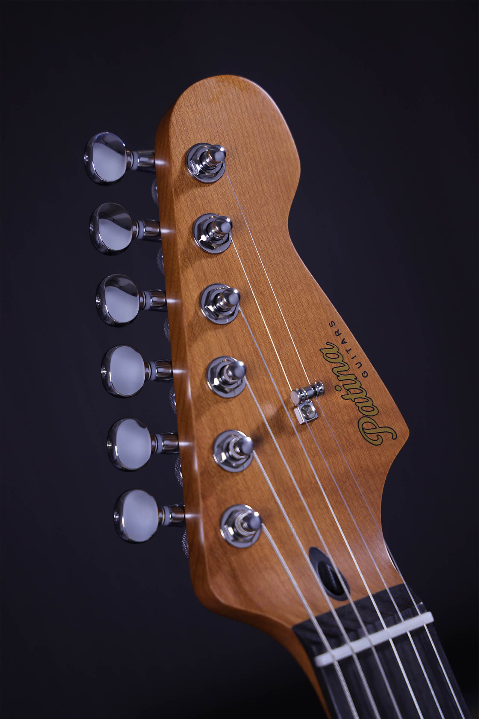 Patina Guitars Elgitarr Patina Guitars PS-6 Sherwood Green Relic tgt11