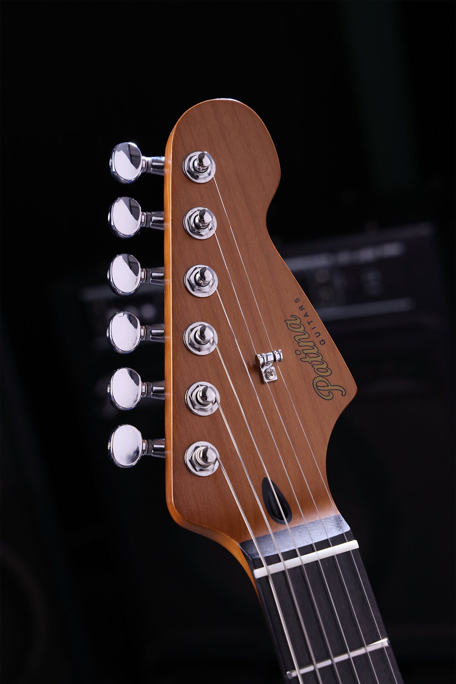 Patina Guitars Elgitarr Patina Guitars PS-7 Olympic White Relic tgt11
