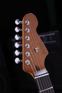 Patina Guitars Elgitarr Patina Guitars PS-7 Olympic White Relic tgt11