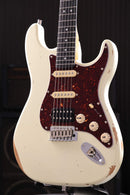 Patina Guitars Elgitarr Patina Guitars PS-7 Olympic White Relic tgt11