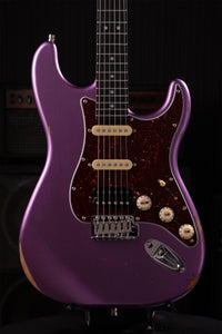 Patina Guitars Elgitarr Patina Guitars PS-7 Purple Relic tgt11