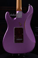 Patina Guitars Elgitarr Patina Guitars PS-7 Purple Relic tgt11