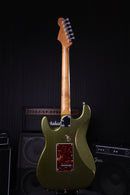 Patina Guitars Elgitarr Patina Guitars PS-7 Sherwood Green Relic tgt11