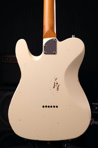 Patina Guitars Elgitarr Patina Guitars PT-6 Olympic White Relic tgt11