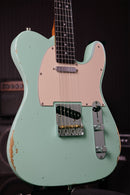 Patina Guitars Elgitarr Patina Guitars PT-6 Sea F Green Relic tgt11