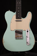 Patina Guitars Elgitarr Patina Guitars PT-6 Sea F Green Relic tgt11