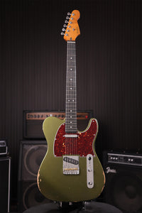 Patina Guitars Elgitarr Patina Guitars PT-6 Sherwood Green Relic tgt11