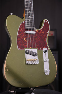Patina Guitars Elgitarr Patina Guitars PT-6 Sherwood Green Relic tgt11