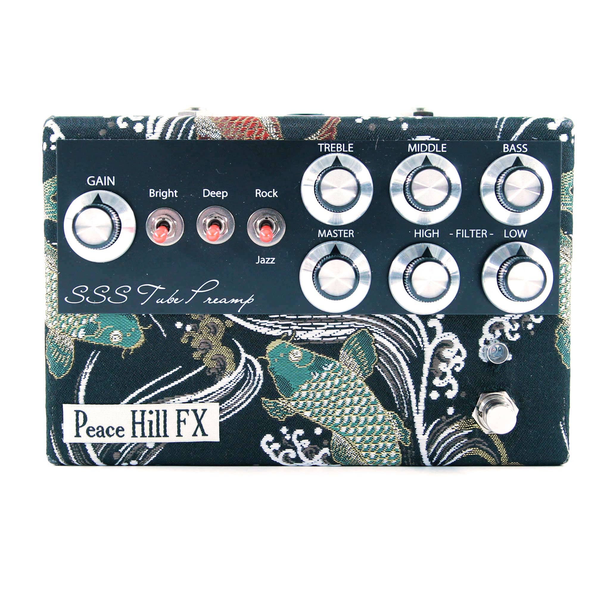 Peace Hill FX Overdrive Peace Hill FX SSS Tube Preamp Kimono #1 tgt11