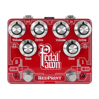 Pedal Pawn Overdrive Pedal Pawn RedPrint Dual Overdrive tgt11