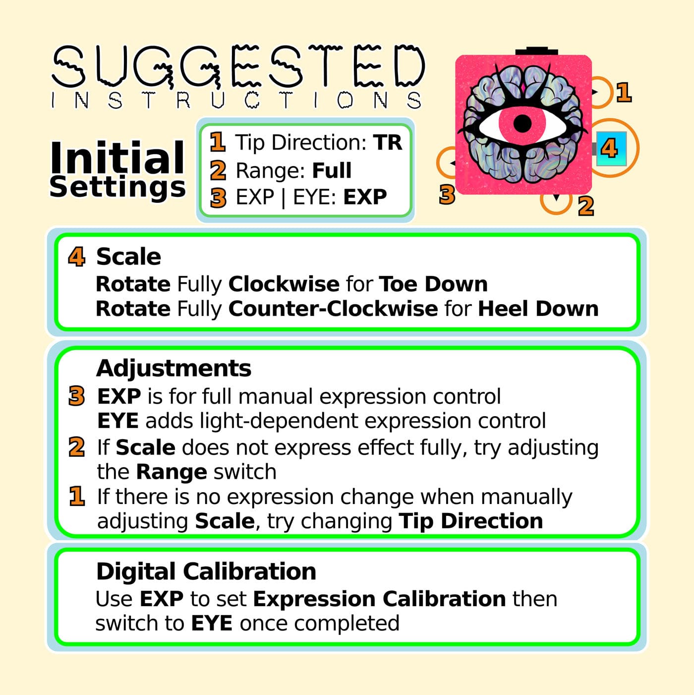 PedalBrainz Pedaler PedalBrainz 3rd Eye tgt11