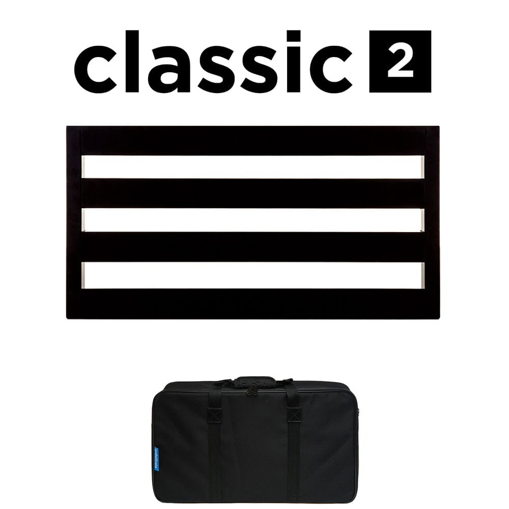 Pedaltrain Tillbehör Pedaltrain Classic 2 Pedalboard with Soft Case tgt11