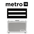Pedaltrain Tillbehör Pedaltrain Metro 16 Pedalboard with Hard Case tgt11