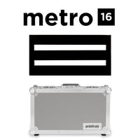Pedaltrain Tillbehör Pedaltrain Metro 16 Pedalboard with Hard Case tgt11