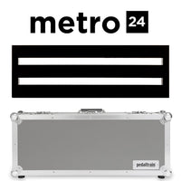 Pedaltrain Tillbehör Pedaltrain Metro 24 Pedalboard with Hard Case tgt11