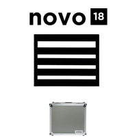 Pedaltrain Tillbehör Pedaltrain Novo 18 Pedalboard with Tour Case tgt11