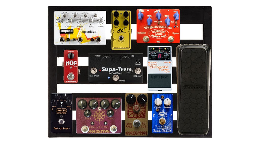 Pedaltrain Tillbehör Pedaltrain Novo 18 Pedalboard with Tour Case tgt11