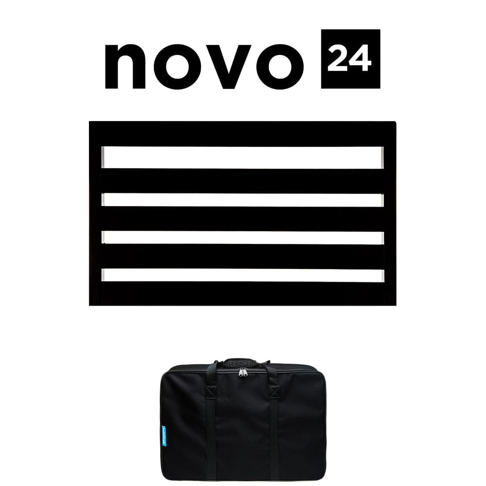 Pedaltrain Tillbehör Pedaltrain Novo 24 Pedalboard with Soft Case tgt11