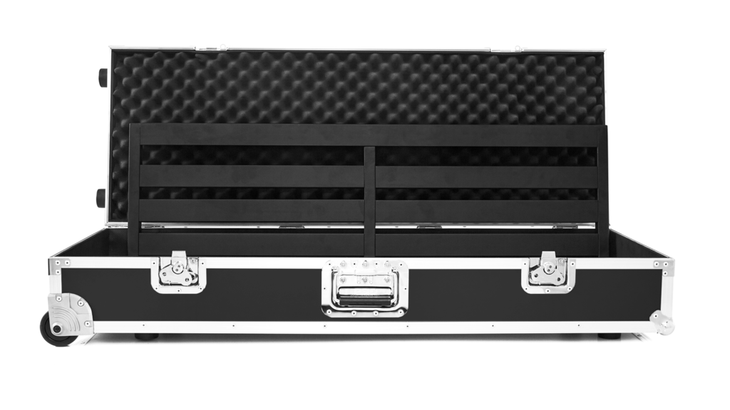 Pedaltrain Tillbehör Pedaltrain PT-TER-BTC-X Black Replacement Tour Case with Wheels for Terra tgt11