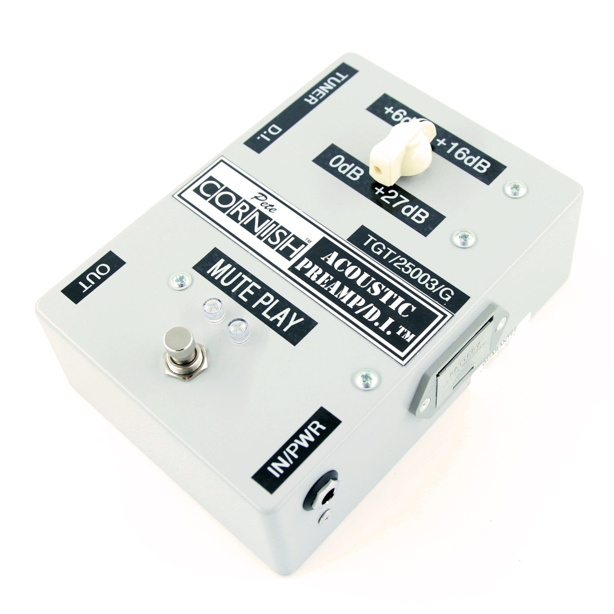 Pete Cornish Pedaler Pete Cornish Acoustic Preamp/DI/Mute tgt11