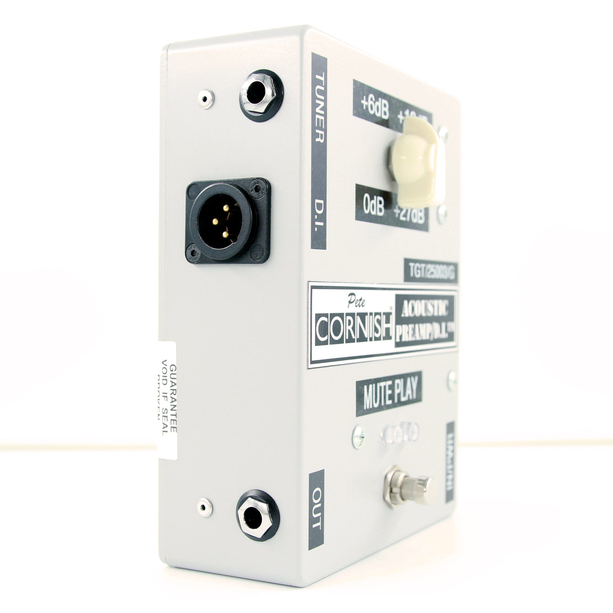 Pete Cornish Acoustic Preamp/DI/Mute – These Go To 11