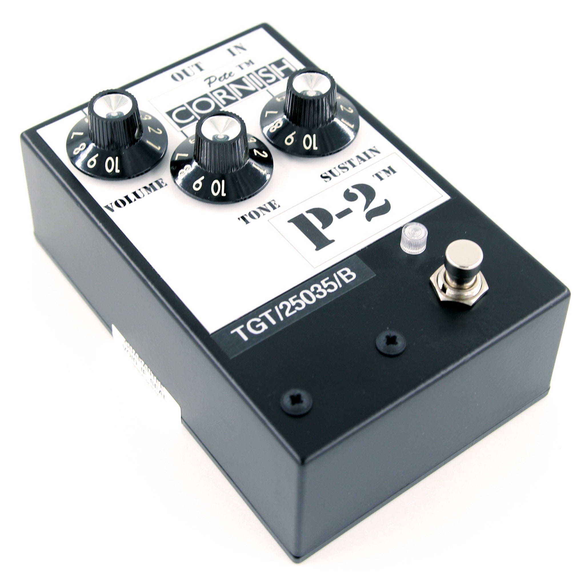 Pete Cornish Pedaler Pete Cornish P-2 Fuzz Battery Free Series tgt11