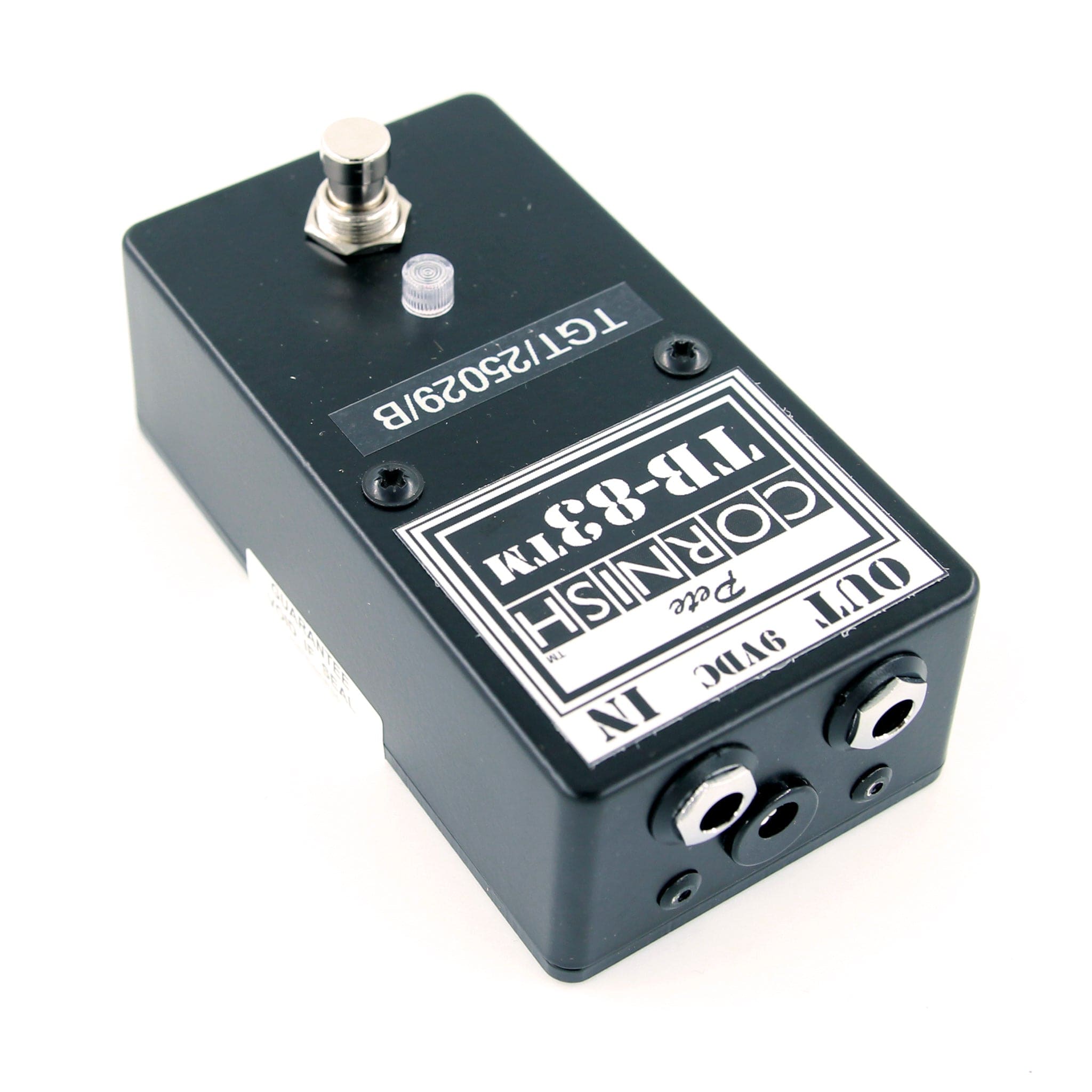 ギター Pete Cornish TB-83 Treble Boost Pete Cornish TB-83 Booster with Bypass – These Go To 11