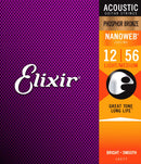 Elixir Acoustic Phosphor Bronze NANOWEB | 012-056