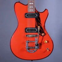 Powers Electric Stränginstrument Powers Electric A-Type Two Tone Limited Hemi Orange/Crystal Red CamTail tgt11