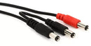 Voodoo Lab Power cable 2.5mm Voltage Doubling - 18V or 24V