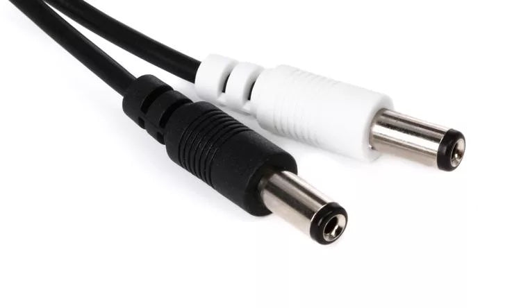 Voodoo Lab Power cable 2.1mm Reverse Polarity Straight both ends 46cm