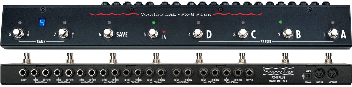 Voodoo Lab PX-8 PLUS Pedal Switcher