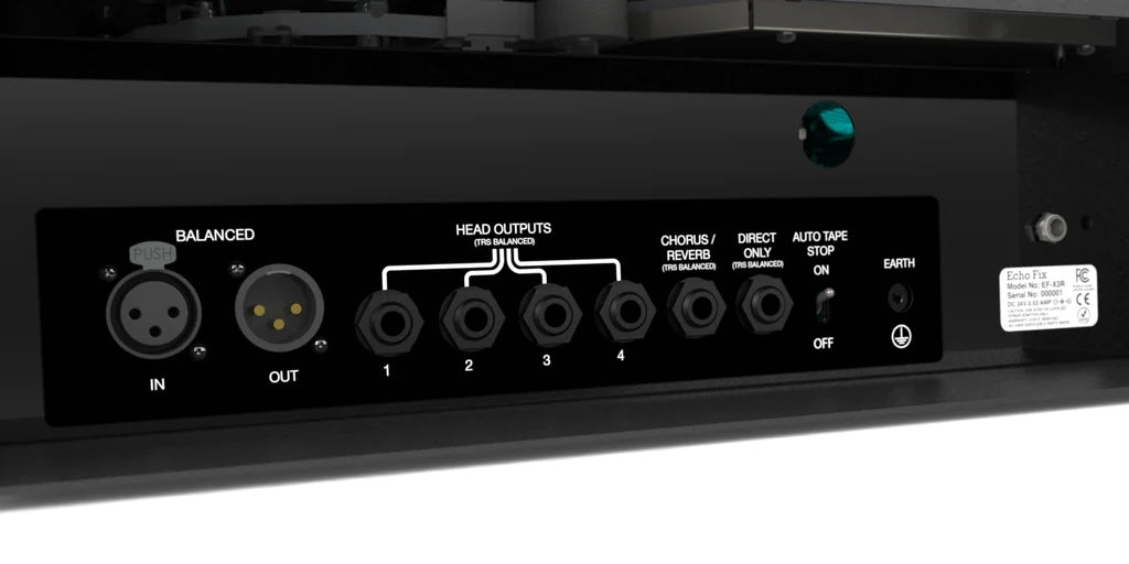 Echo Fix EF-X3R Tape Echo Rackmount Silver