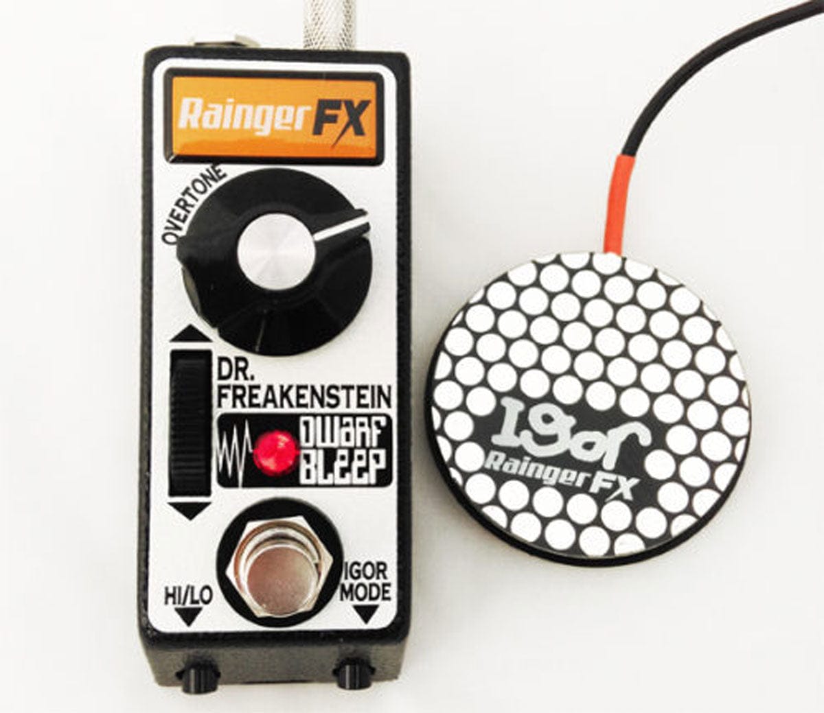 Rainger FX Pedaler Rainger FX Dr Freakenstein Dwarf Bleep inc. Igor tgt11
