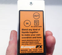 Rainger FX Pedaler Rainger FX Minibar Liquid Analyser tgt11