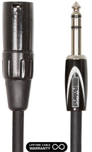 Roland Black Series RCC-10-TRXM 1/4 TRS-XLR Male 3m