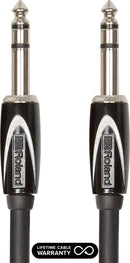 Roland Black Series RCC-10-TRTR 1/4 TRS-1/4 TRS Balanced 3m