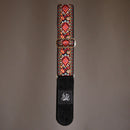JayKco Red &amp; Brown Flower Woven