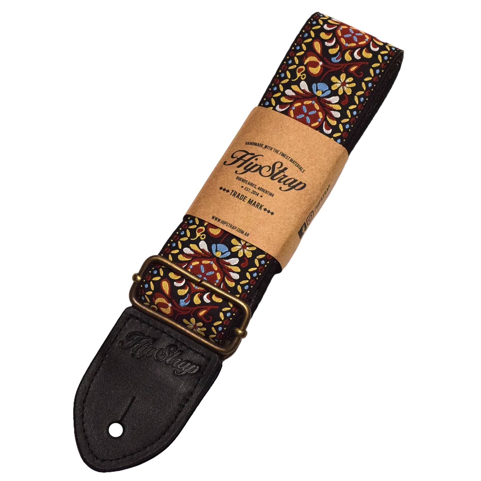 Hipstrap Red Haze Jacquard Strap