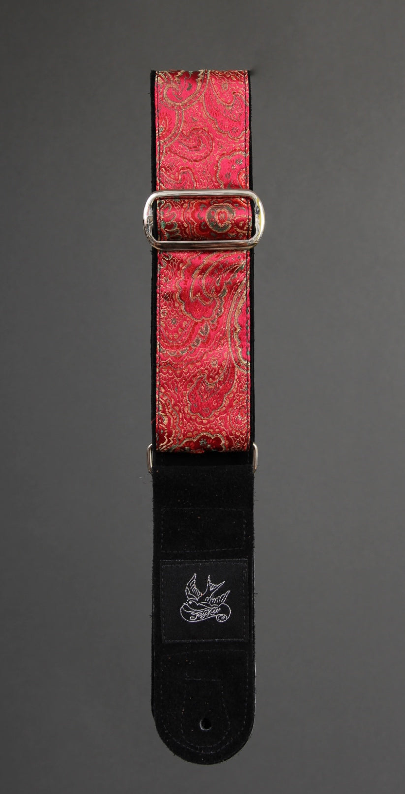 JayKco Straps Red and Gold Paisley