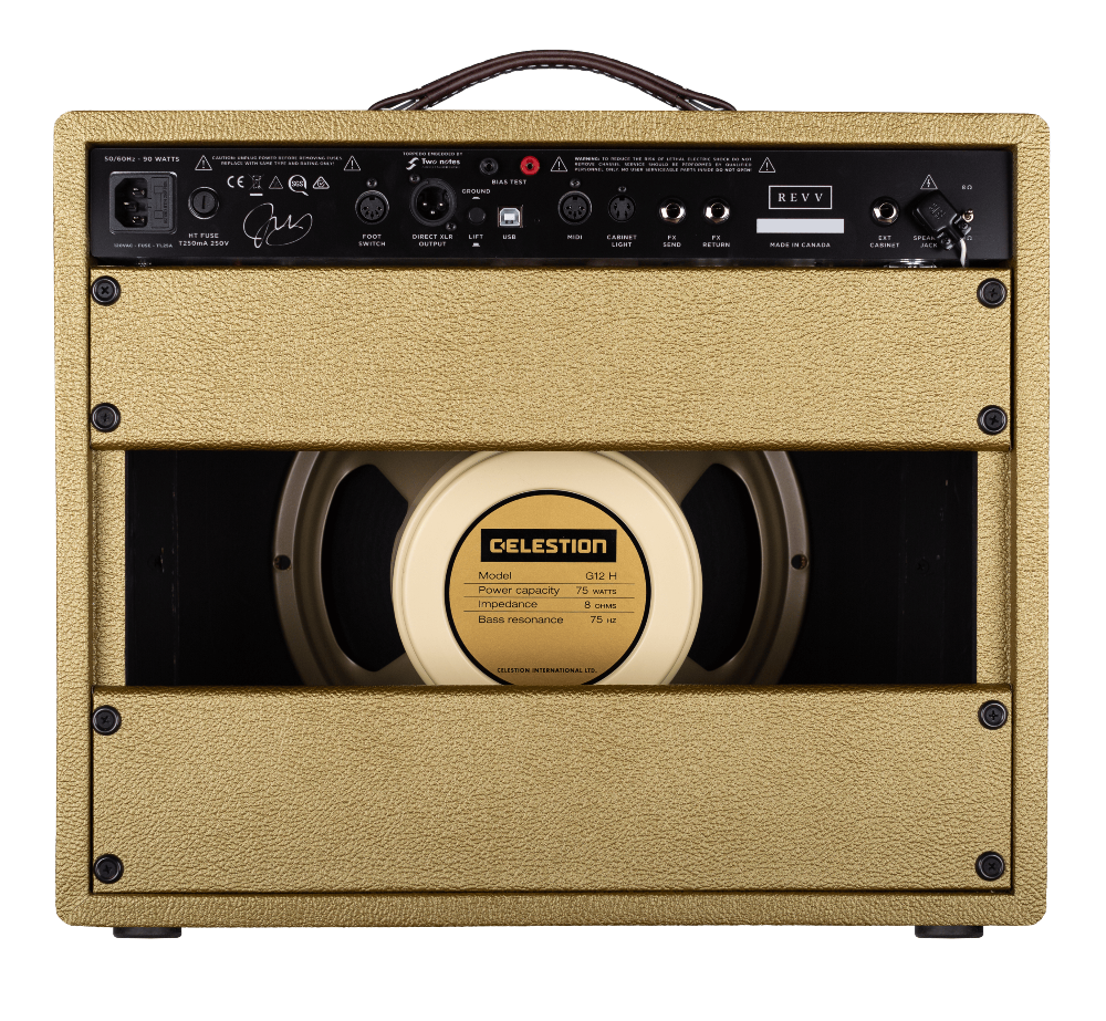 Revv Amps Förstärkare Revv - D25 Joey Landreth Edition Gold tgt11