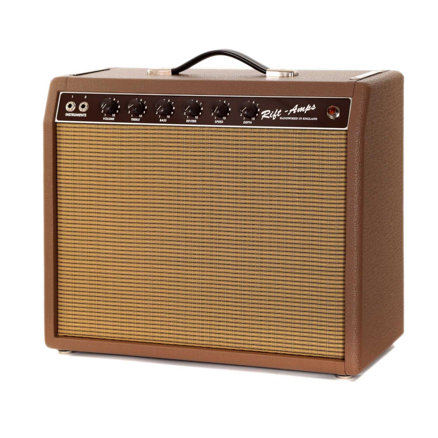 Rift Amplification Förstärkare Rift Amplification PR35 Brownface Circuit 1x12 Valve Combo tgt11