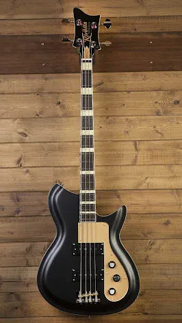 Rivolta Guitars Bas Rivolta Combinata Bass VII Toro Black Satin tgt11