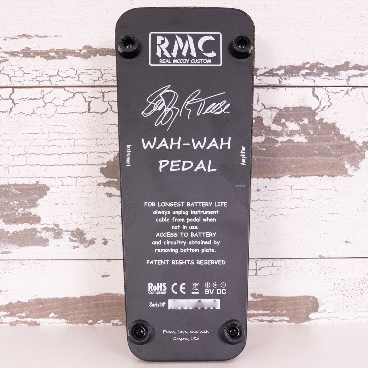 Real McCoy Custom RMC11 Wah Gold – These Go To 11