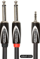 Roland Förstärkare Roland Black Series RCC-10-3528V2 3.5mm TRS-DUAL 1/4, Y Cable 3m tgt11