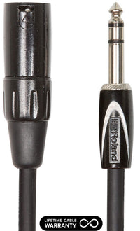 Roland Förstärkare Roland Black Series RCC-10-TRXM 1/4 TRS-XLR Male 3m tgt11