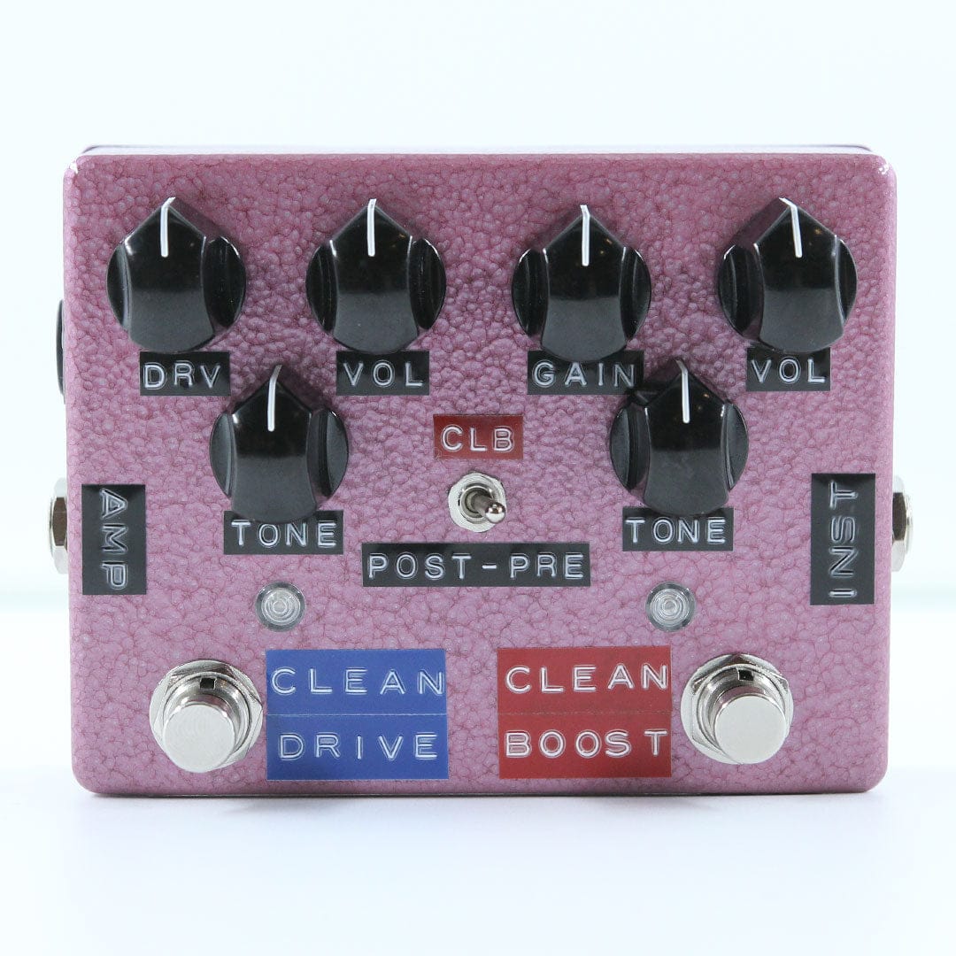 Shin's Music Pedaler Shin*s Music Clean Twin Clean Boost+Clean Drive Raspberry Hammertone tgt11